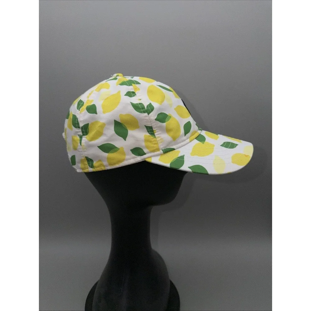 Kate Spade New York Lemon Toss Baseball Cap Hat OSFM